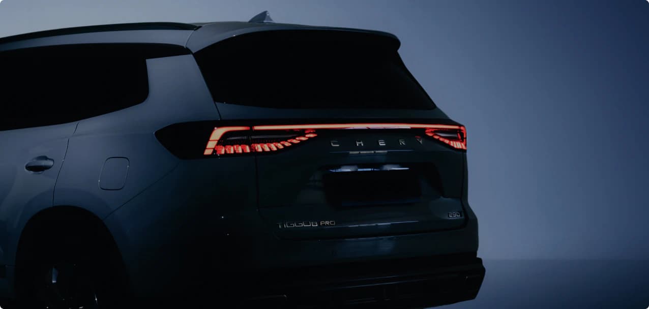 Sculpted LED Tail Lights