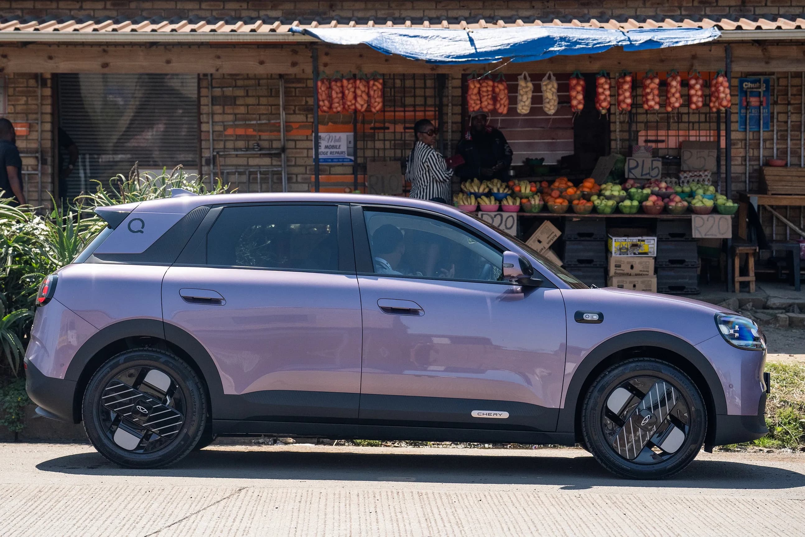 The all-electric Chery Q took to the KZN Midlands as teams sourced local ingredients for its unconventional South African launch challenge.